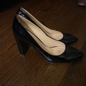 M. Gemi Patten Leather Heels Ombré Copper 37.5 vguc